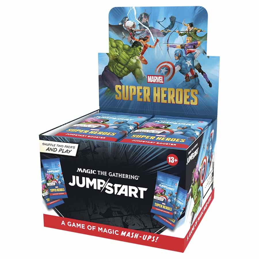 MTG: Marvel Super Heroes - Jumpstart Booster: Box MTG: Marvel Super Heroes - Jumpstart Booster: Box