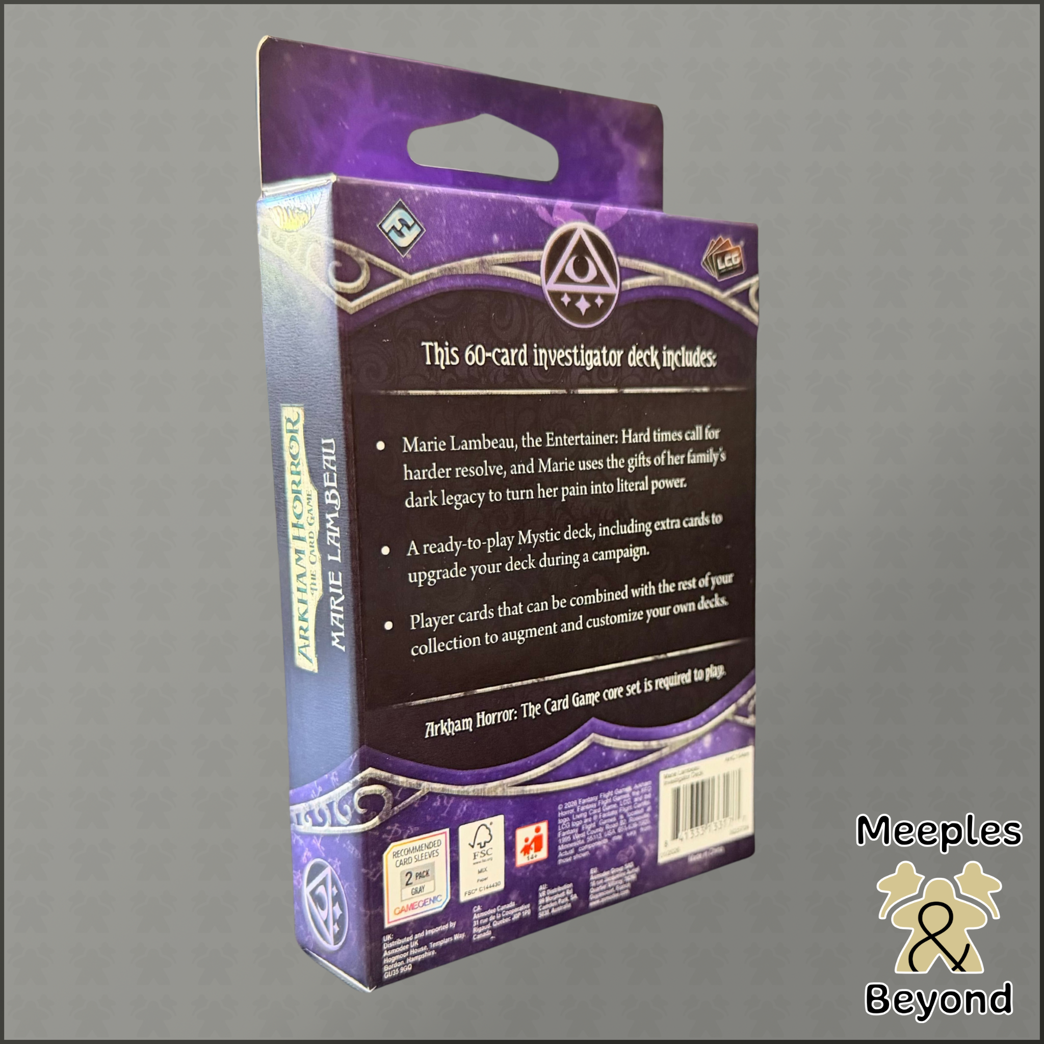 Arkham Horror The Card Game - Marie Lambeau Investigator Deck