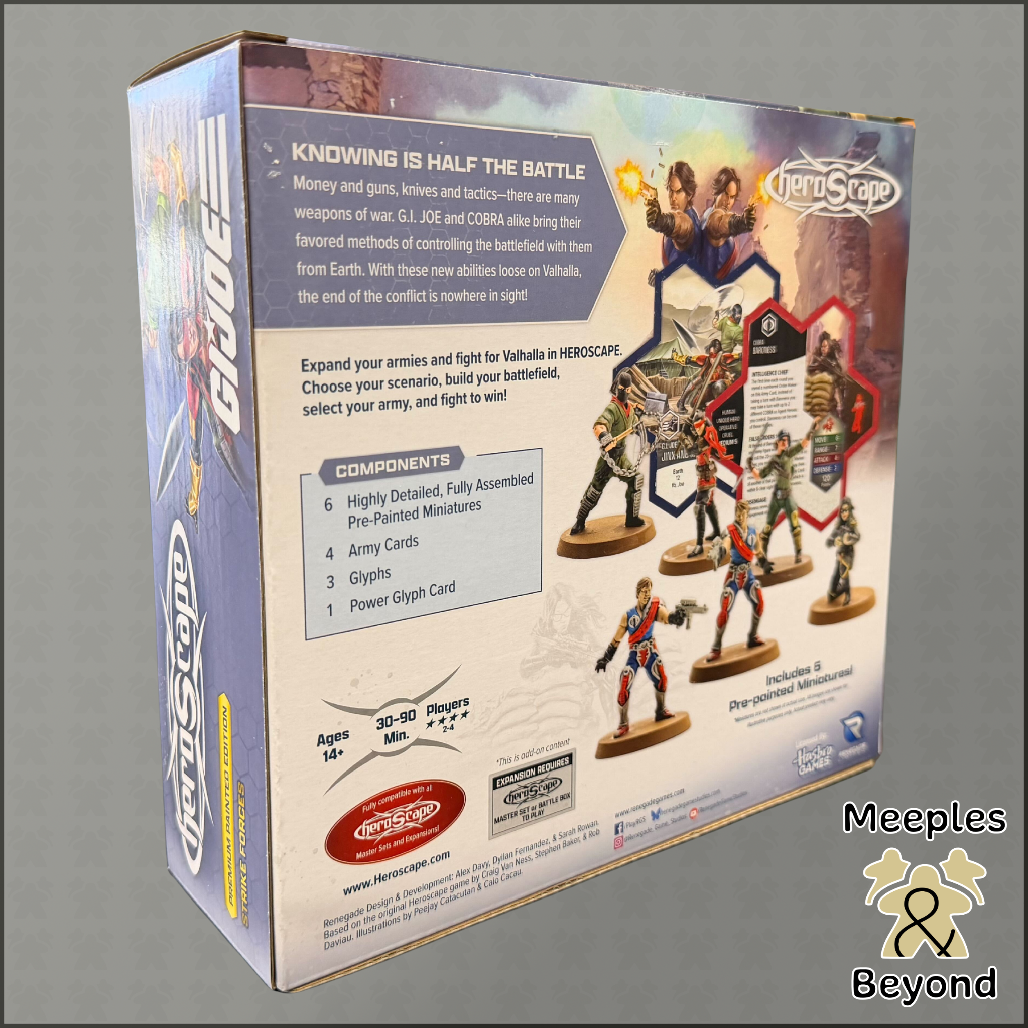 Heroscape: G.I. Joe: Strike Forces Expansion (Painted)