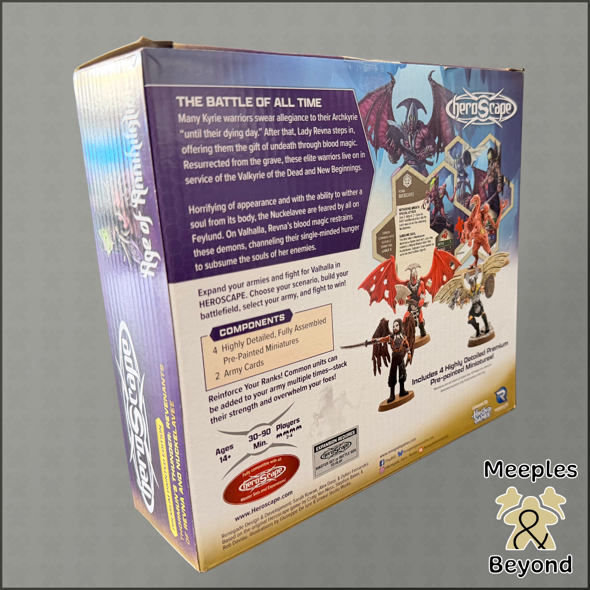 Heroscape: Revenants of Revna & Nuckelavee Common Army Expansion (Painted)