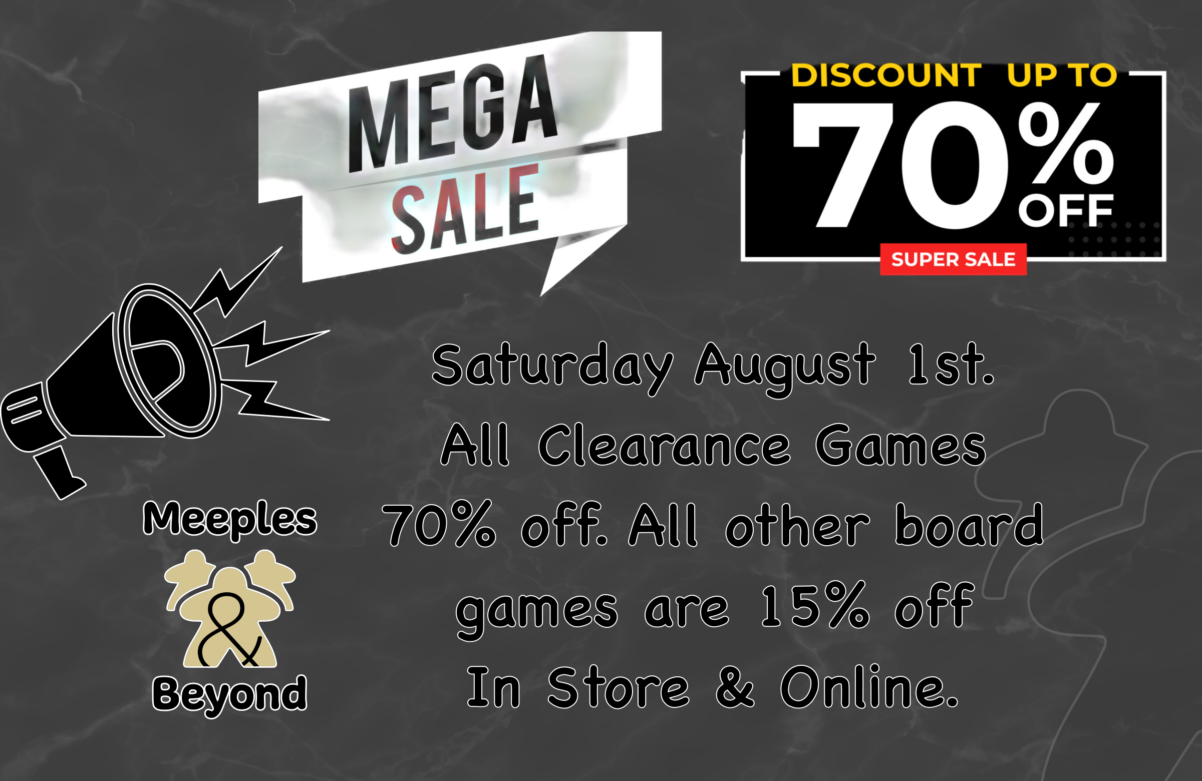 Mega Clearance Sale