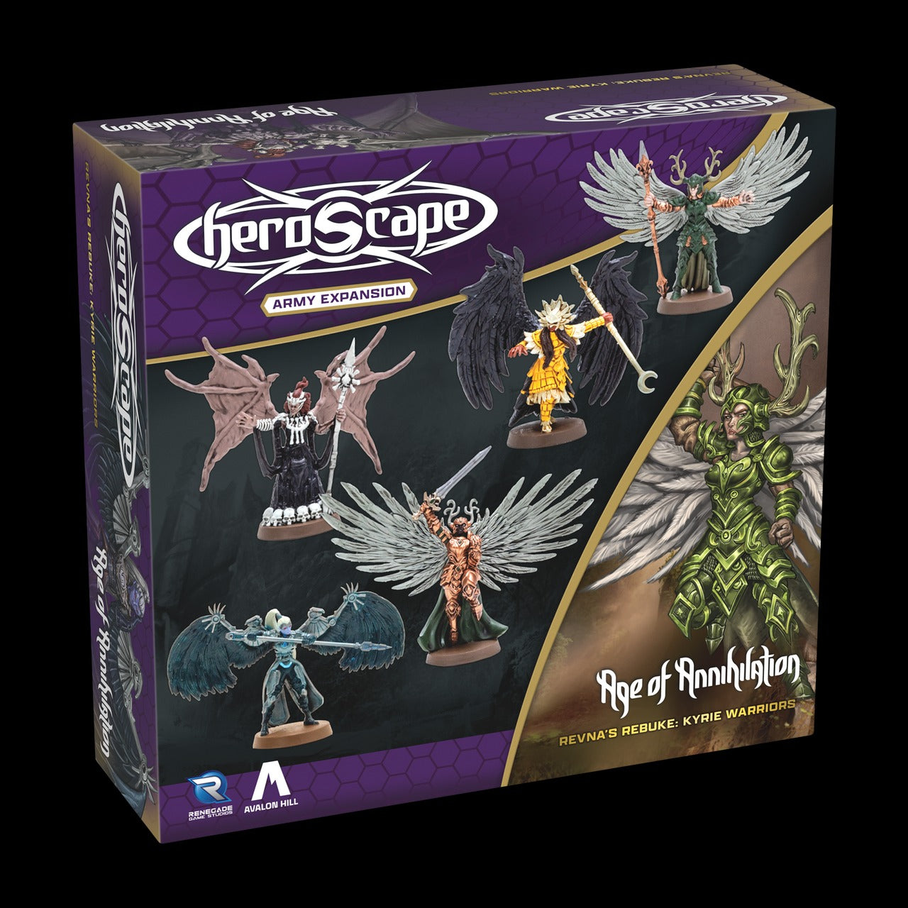Heroscape: Revna's Rebuke - Kyrie Warriors Army Expansion (Unpainted)