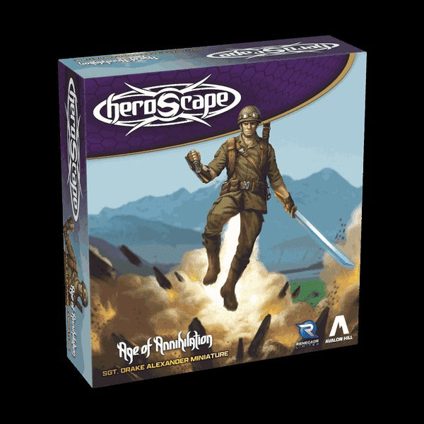 Heroscape: Sgt Drake Alexander Miniature