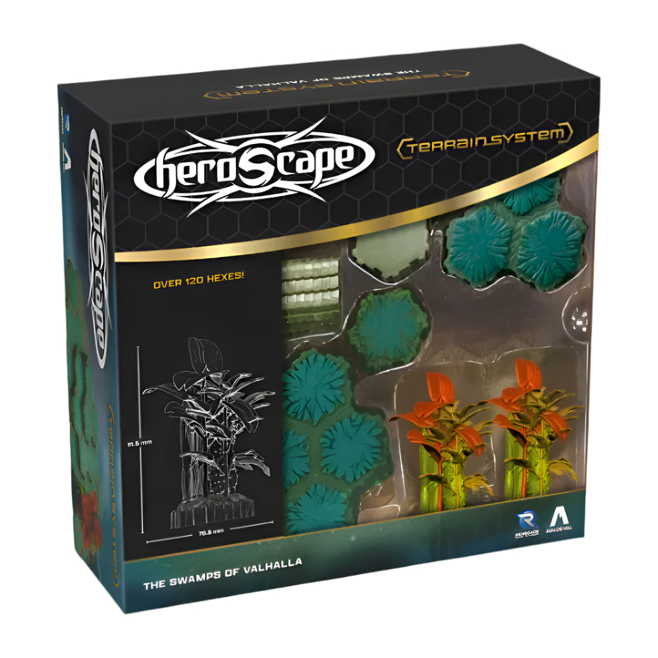 Heroscape: Terrain - The Swamps of Valhalla
