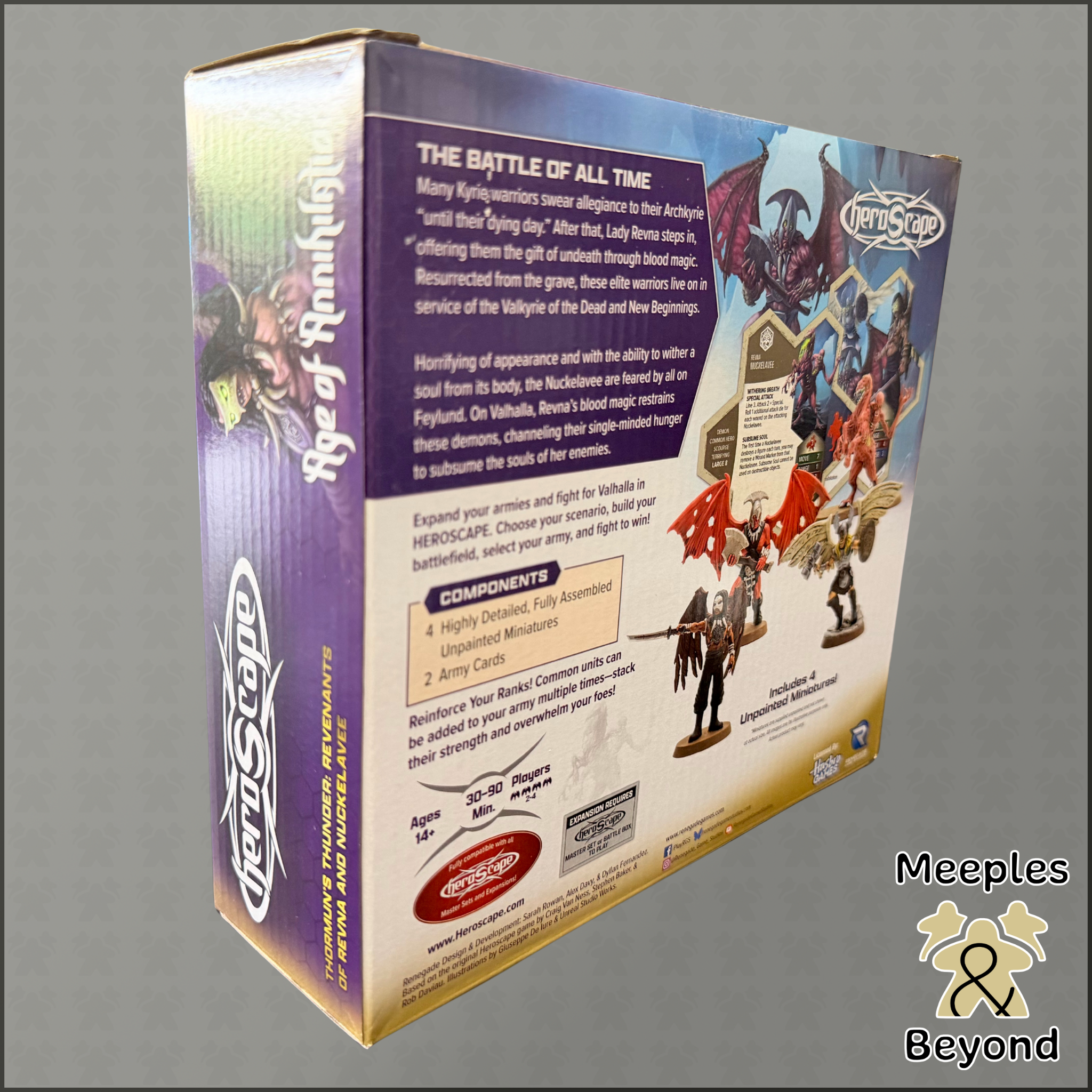 Heroscape: Revenants of Revna & Nuckelavee Common Army Expansion (Unpainted)