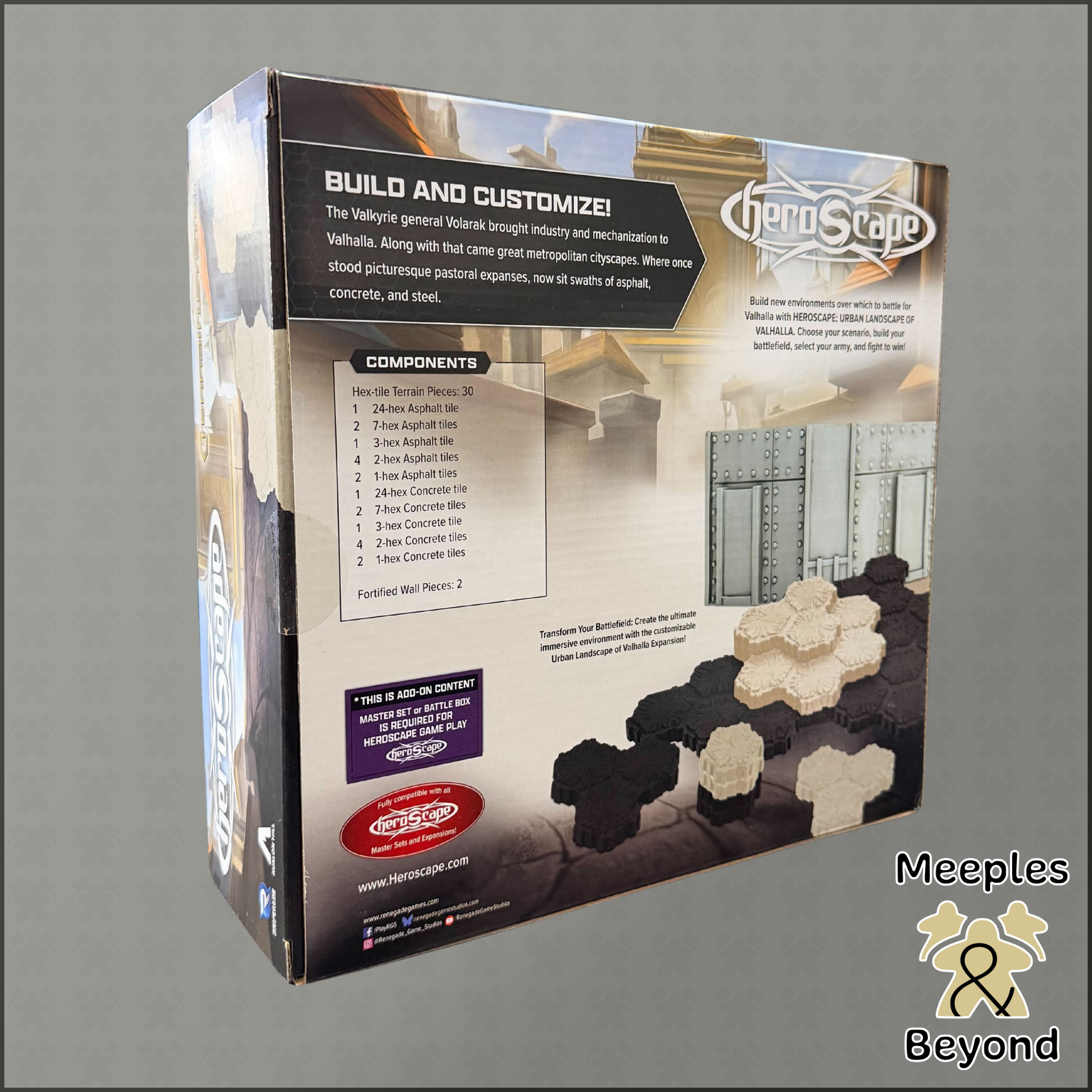 HeroScape: Terrain - The Urban Landscape of Valhalla