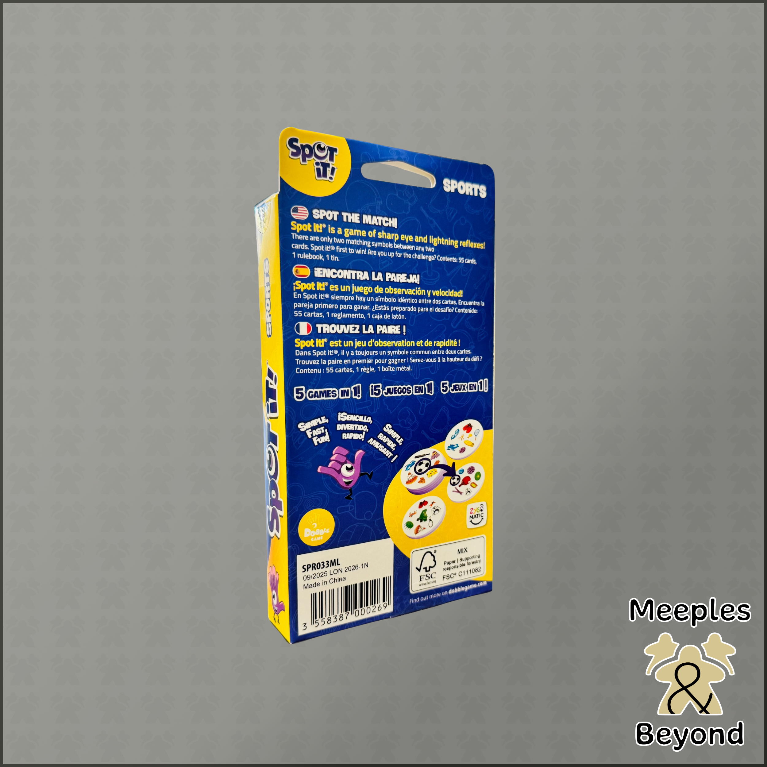 Spot It! - Sports Eco Blister