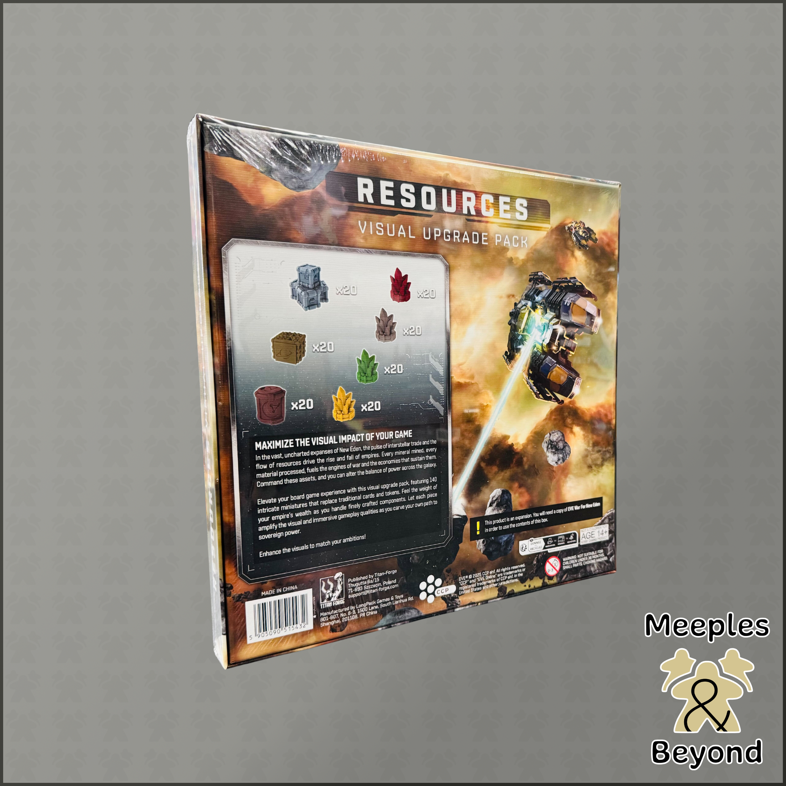 EVE: War for New Eden - Resources Pack Visual Upgrade