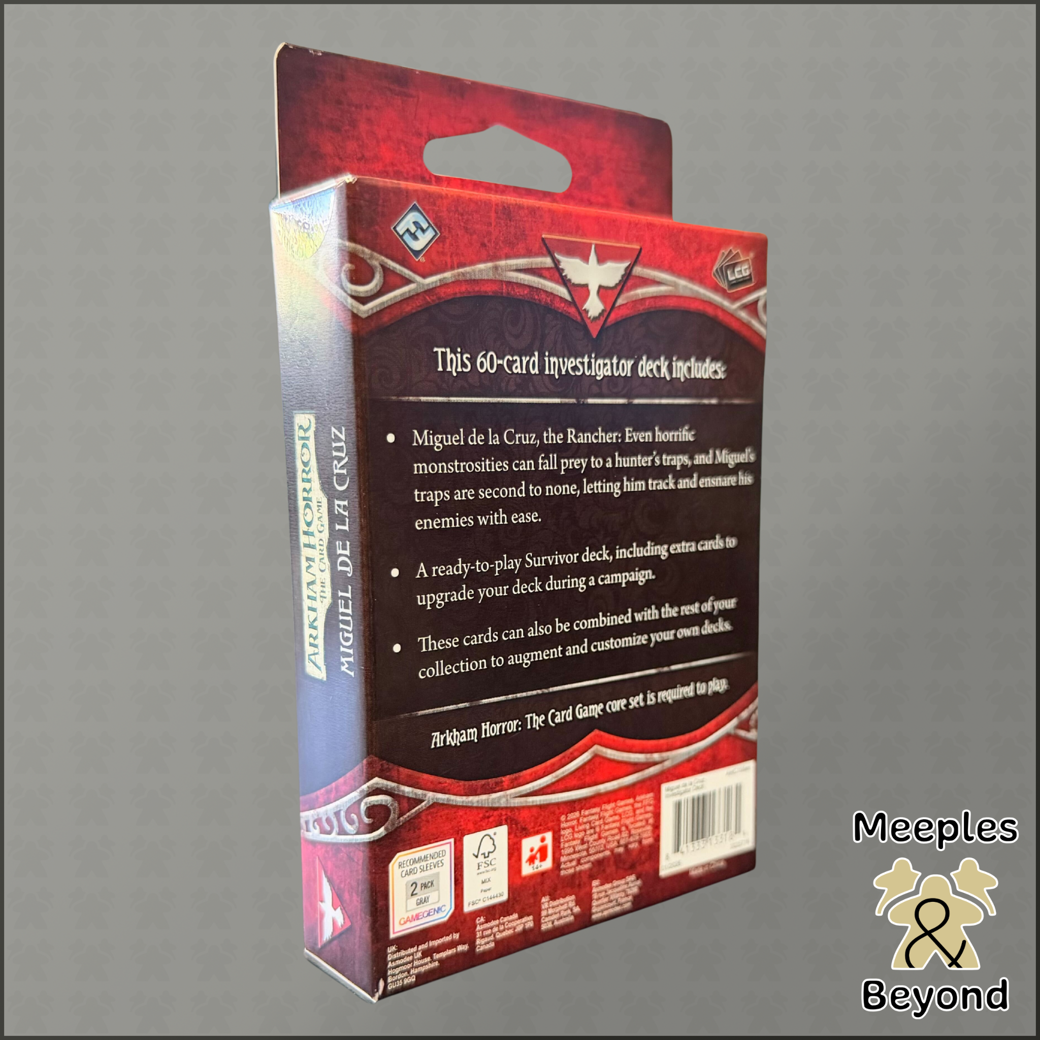 Arkham Horror The Card Game - Miguel de la Cruz Investigator Deck