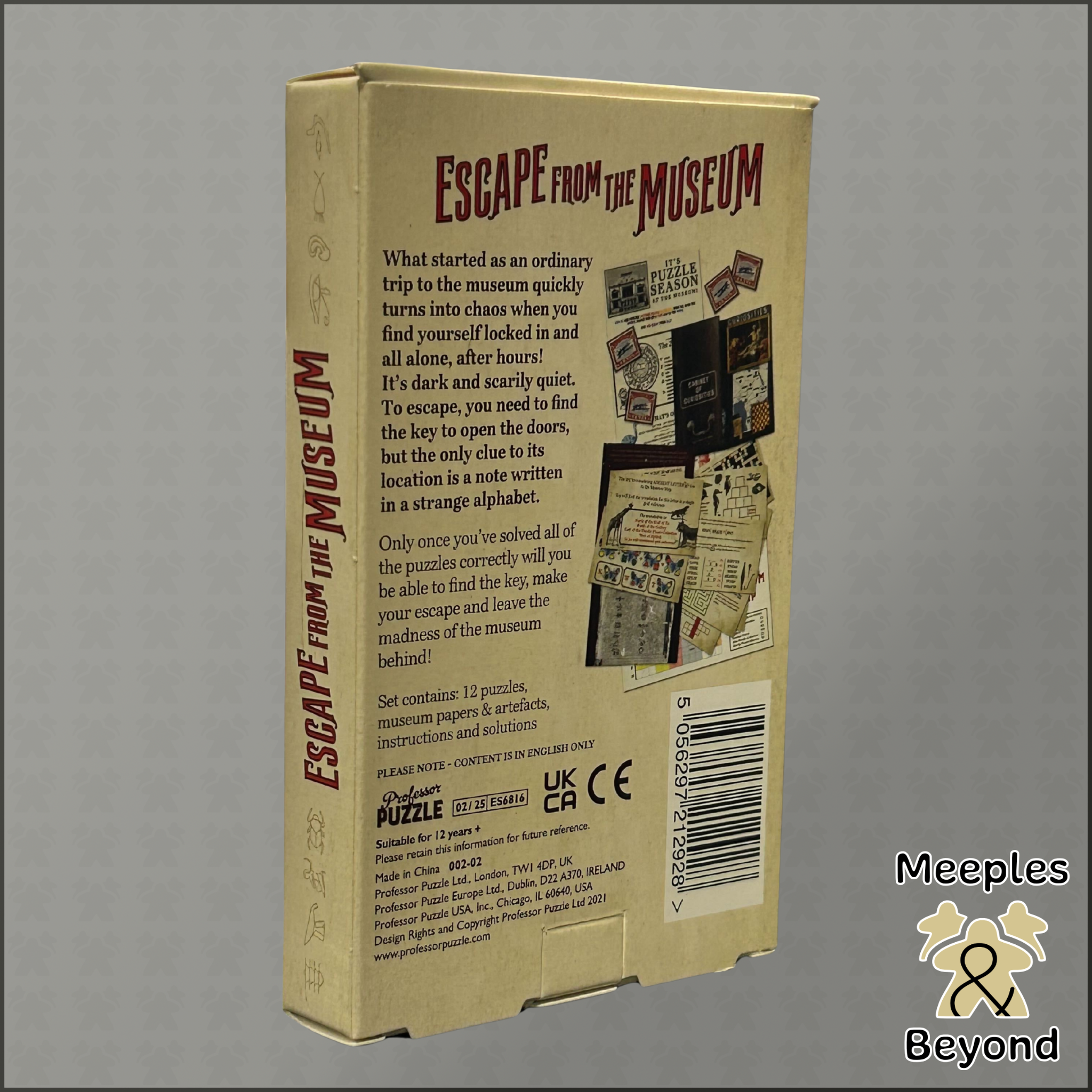 Mini Escape from the Museum Game (D.8)