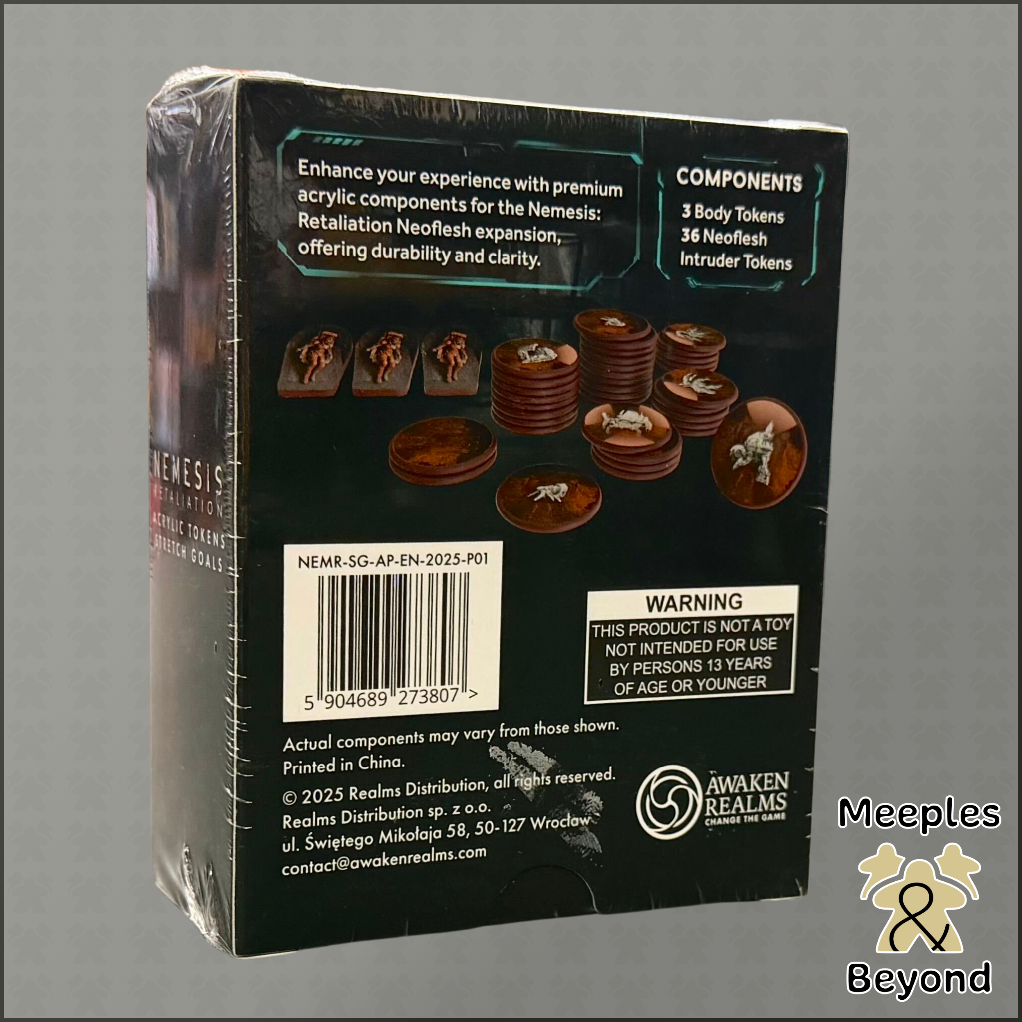 Acrylic Pack For Nemesis Retaliation (Stretch Goals)