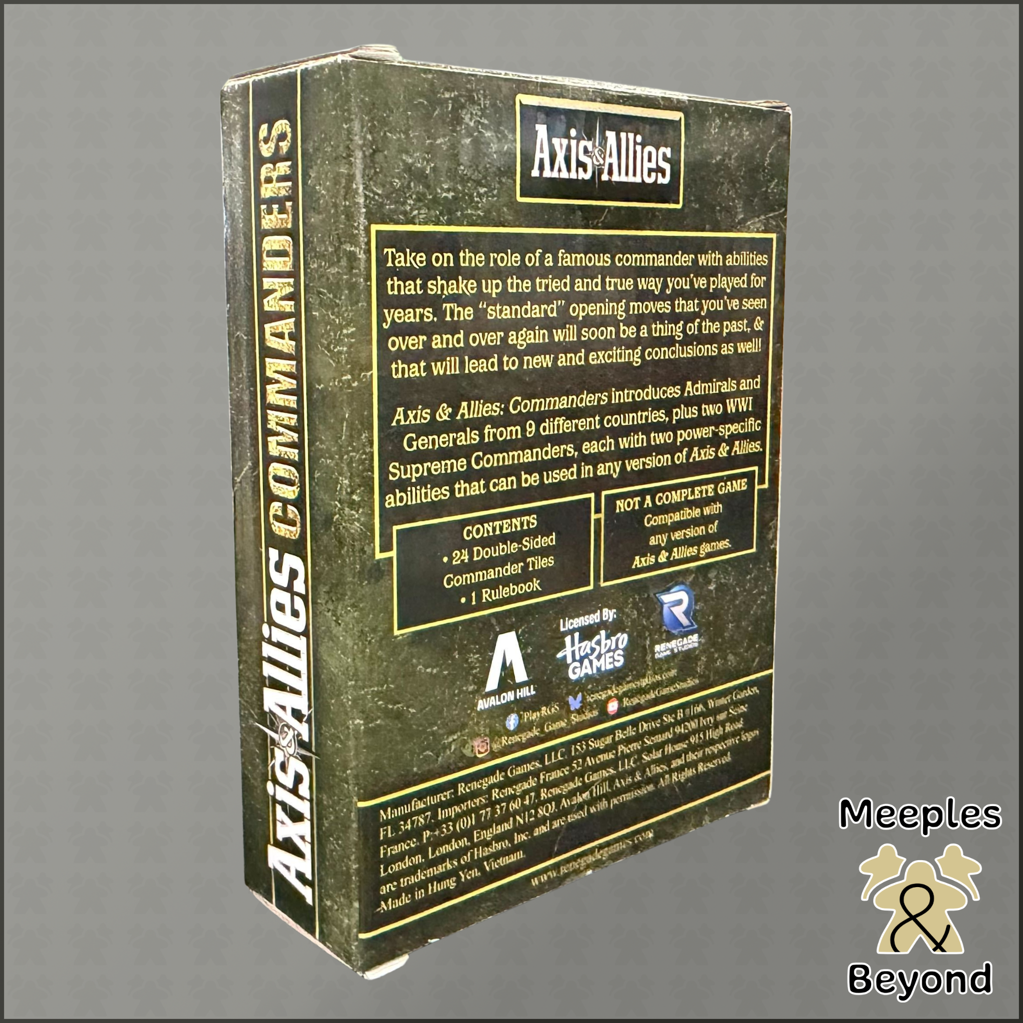 Axis and Allies - Commanders Expansion